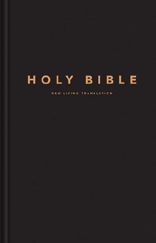 NLT Large Print Pew Bible (Hardcover, Black)