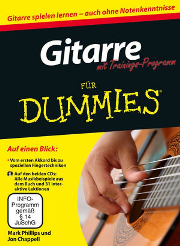 Gitarre für Dummies mit Trainings-Programm
