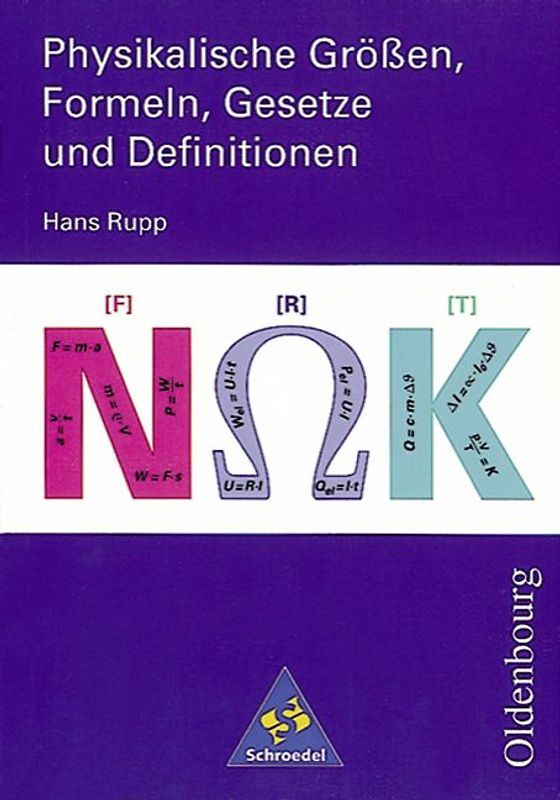 Physikalische Grössen, Formeln, Gesetze und Definitionen