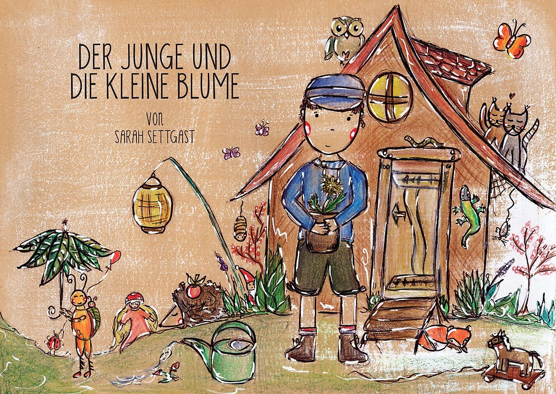 Der Junge und die kleine Blume