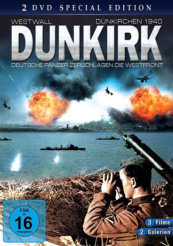 Dunkirk - Deutsche Panzer zerschlagen die Westfront [2 DVDs] DVD