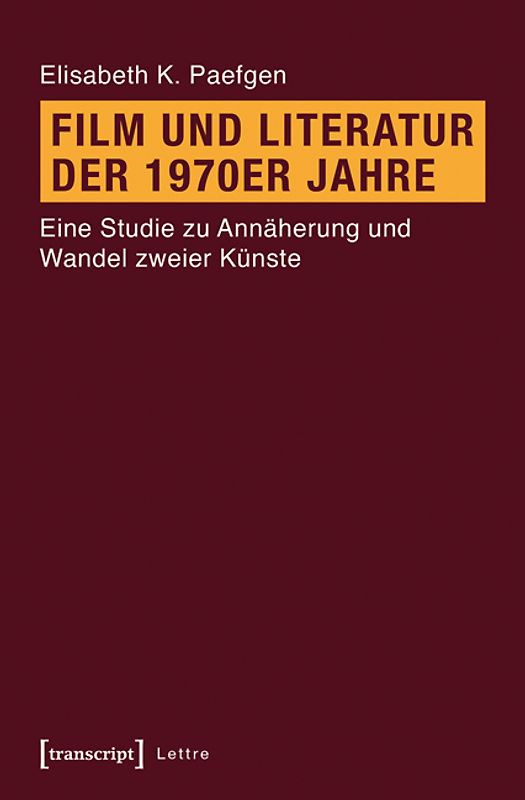 Film und Literatur der 1970er Jahre