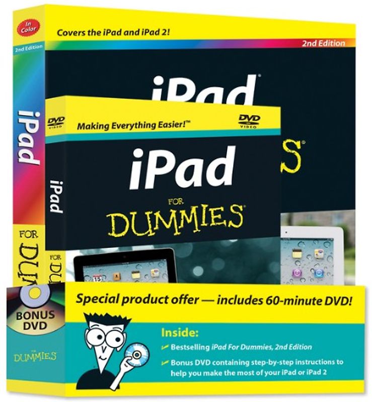 iPad For Dummies, Book + DVD Bundle