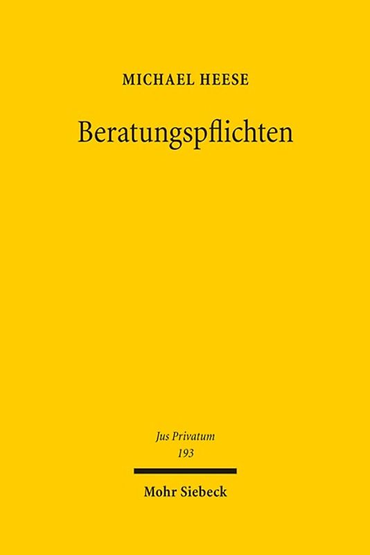 Beratungspflichten