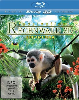 Faszination Regenwald 3D - Südamerika 3D Blu-ray Disc