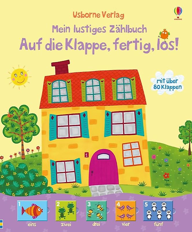 Mein lustiges Zählbuch: Auf die Klappe,fertig, los!