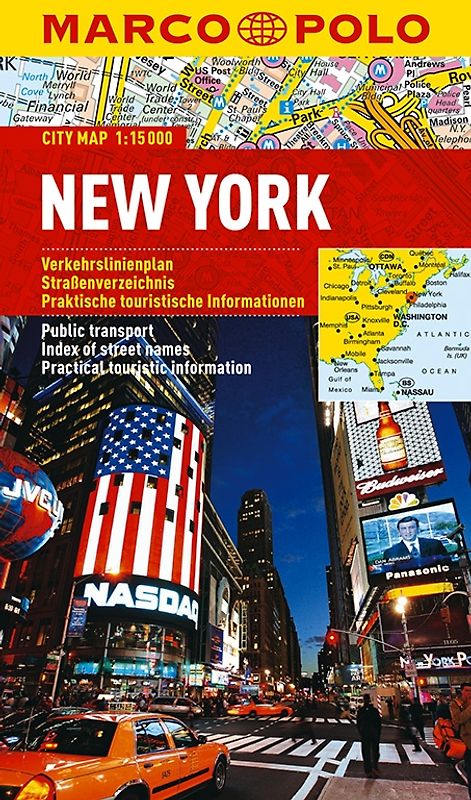 MARCO POLO Cityplan New York 1:15 000