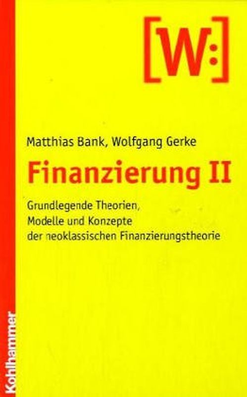Finanzierung II