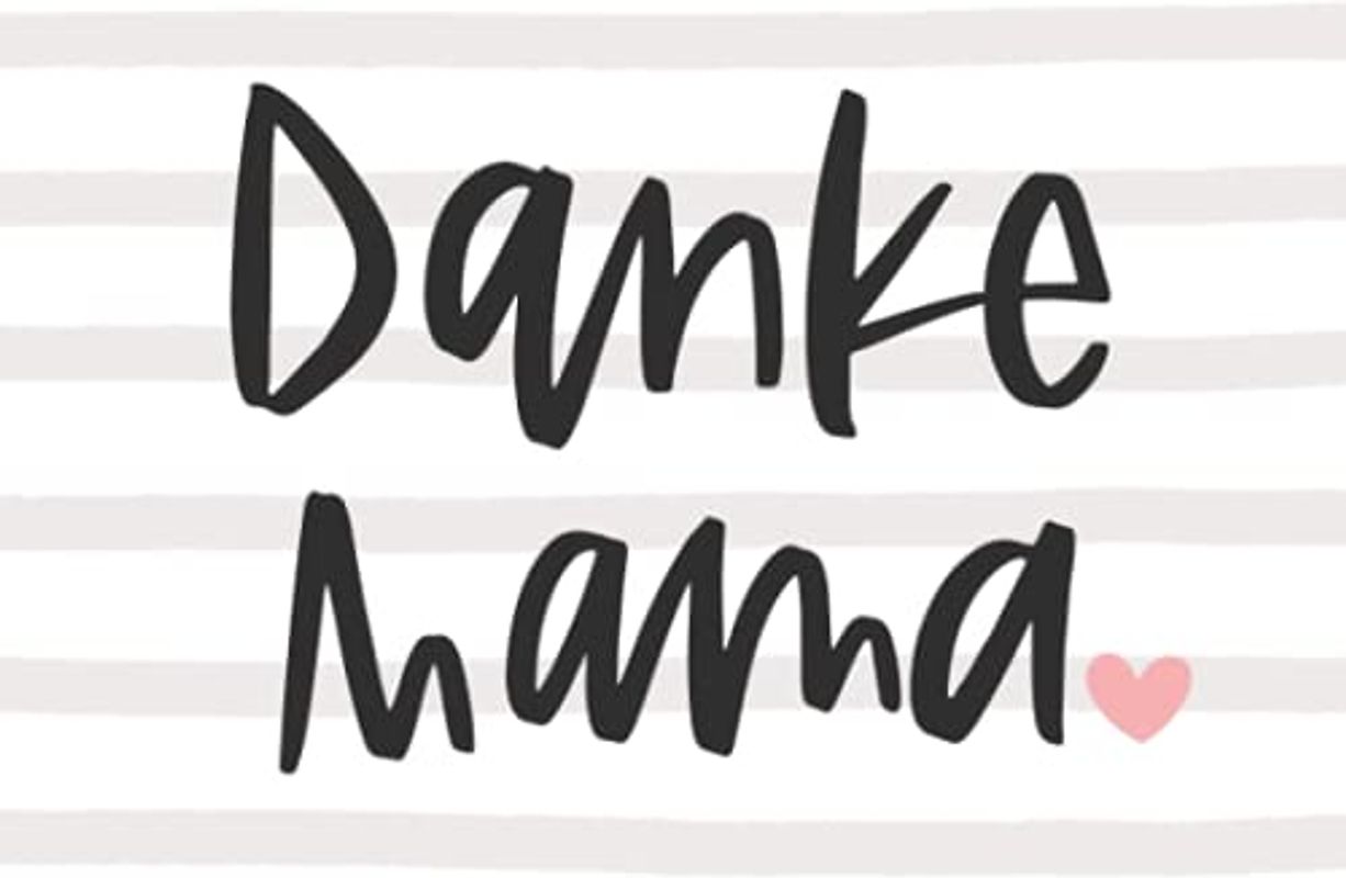 Danke Mama Geschenk Muttertag Buch zum ausfüllen | persönliches Ausfüllbuch | Geschenkidee für Mütter: Ausfüllalbum mit 62 Seiten | Muttertagsgeschenk