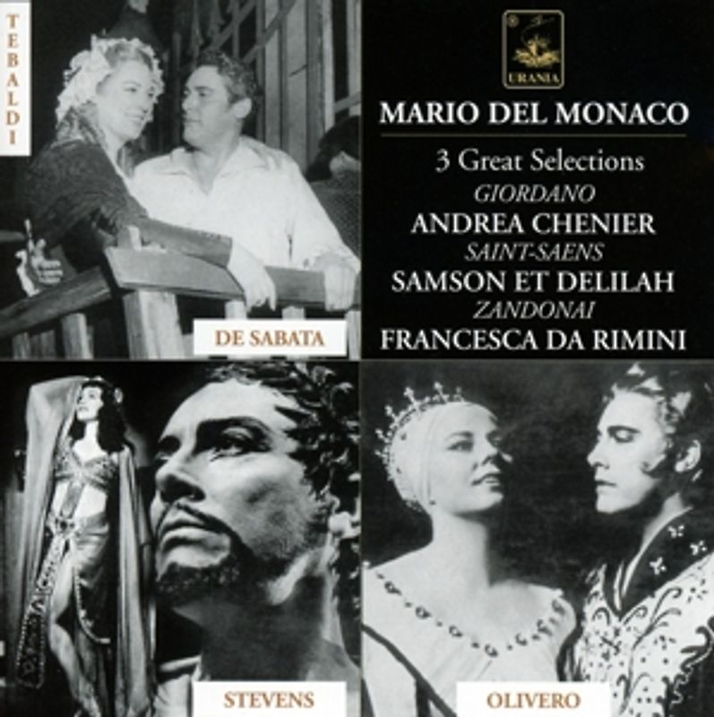 Del Monaco/Tebaldi/Oliver/De Sabata/Cleva/Rescigno - Tribut an Mario del Monaco [2 CDs]