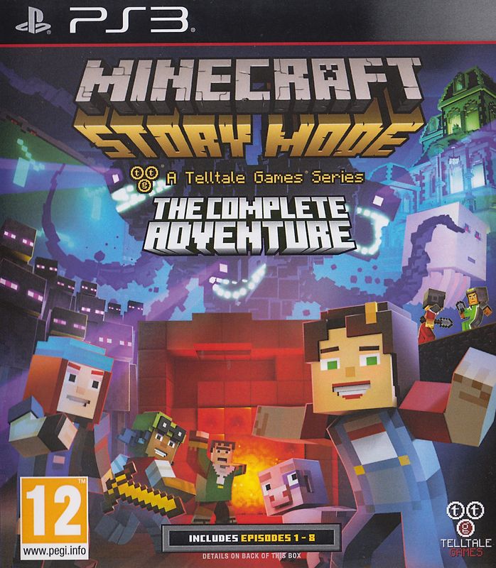 Minecraft: Story Mode - The Complete Adventure [Episode 1-8, EU Import] PlayStation 3