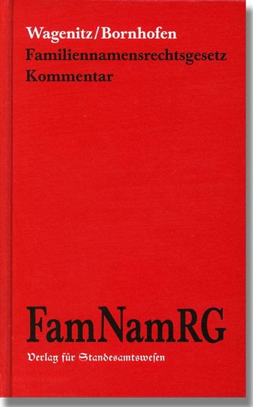 Familiennamensrechtsgesetz.FamNamRG