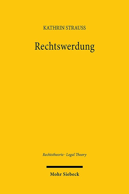 Rechtswerdung