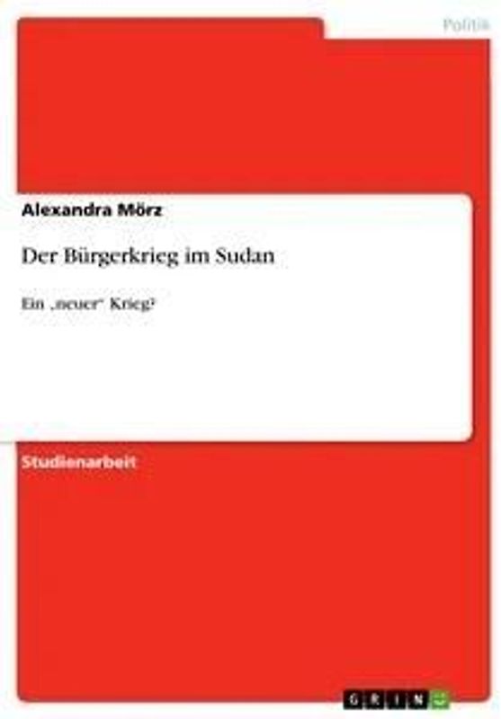 Der Bürgerkrieg im Sudan