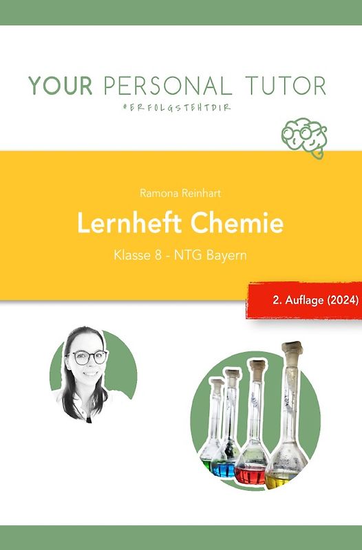 Grüne Reihe - Naturwissenschaftliches Grundwissen für Schule und Studium / Lernheft Chemie Klasse 8