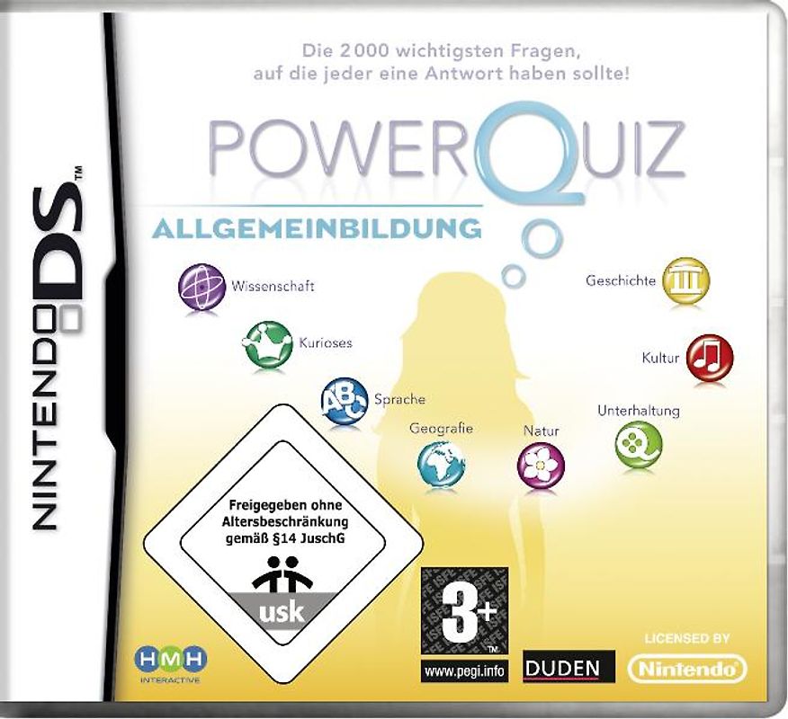 PowerQuiz: Allgemeinbildung Nintendo DS