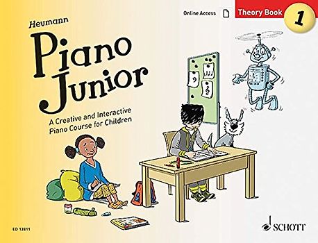 Piano Junior: Theory Book 1: A Creative and Interactive Piano Course for Children. Band 1. Klavier. (Piano Junior - englische Ausgabe, Band 1, Band 1)