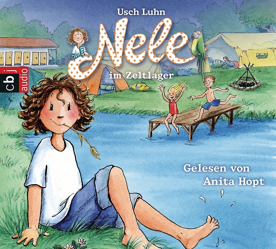 Nele im Zeltlager