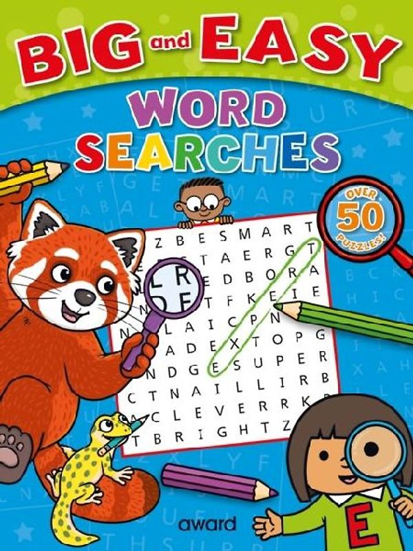 Big and Easy Word Searches: Red Panda