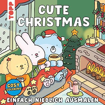 Cosy Coloring - Cute Christmas