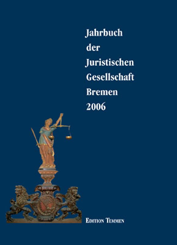 Jahrbuch der juristischen Gesellschaft Bremen