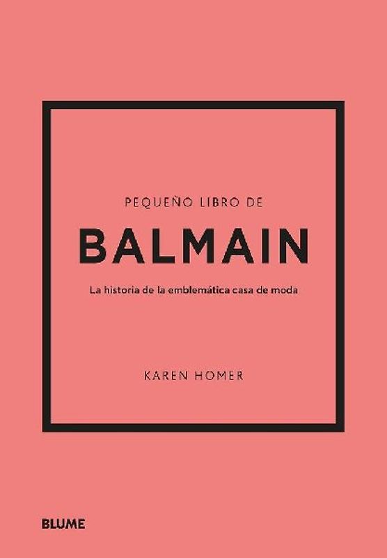 Pequeño libro de Balmain