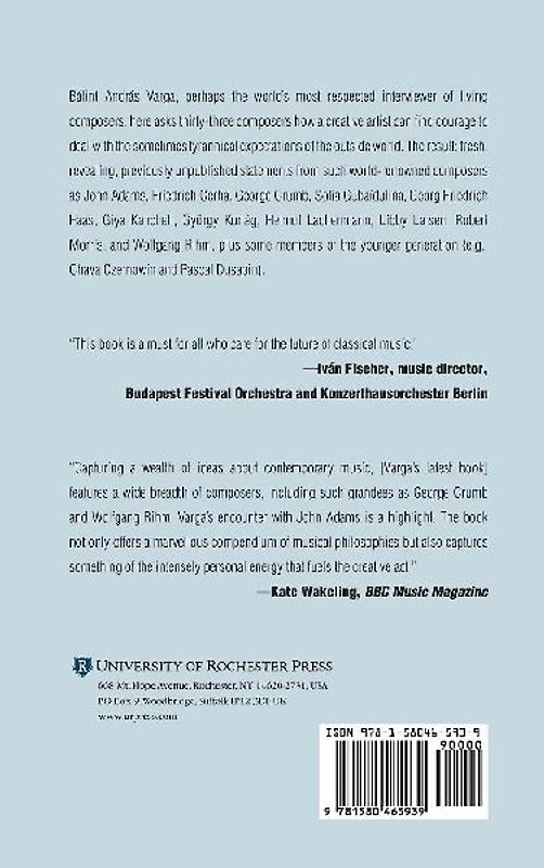 The Courage of Composers and the Tyranny of Taste