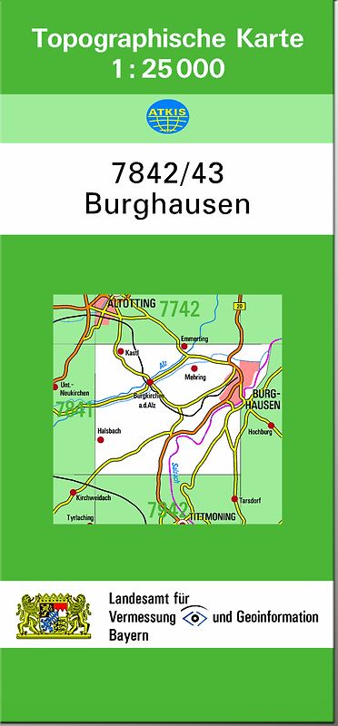 TK25 7842/7843 Burghausen