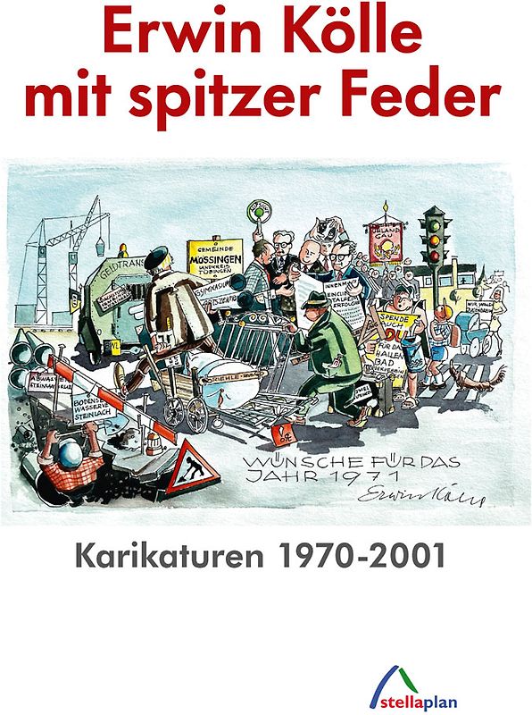 Erwin Kölle mit spitzer Feder