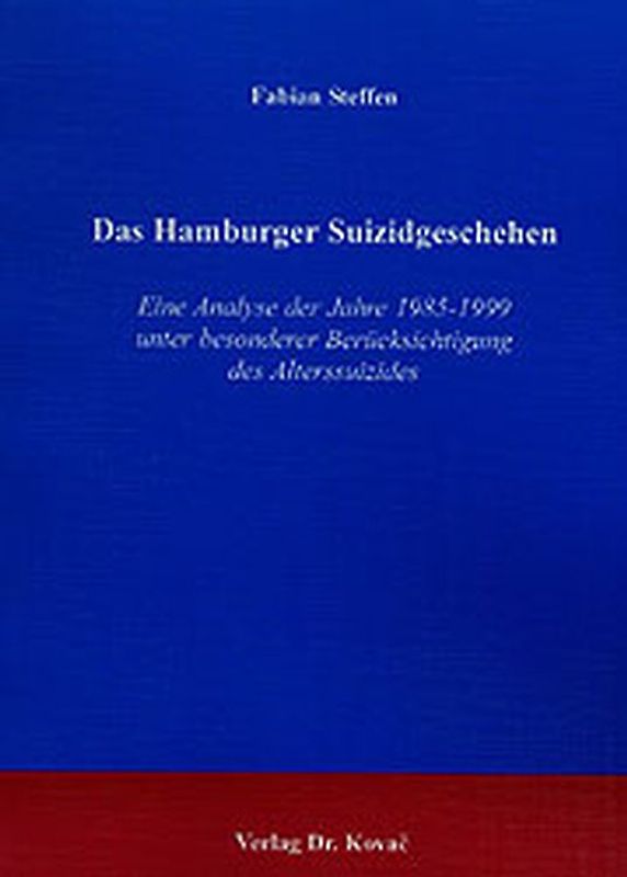 Das Hamburger Suizidgeschehen