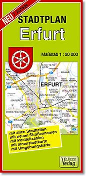 Stadtplan Erfurt