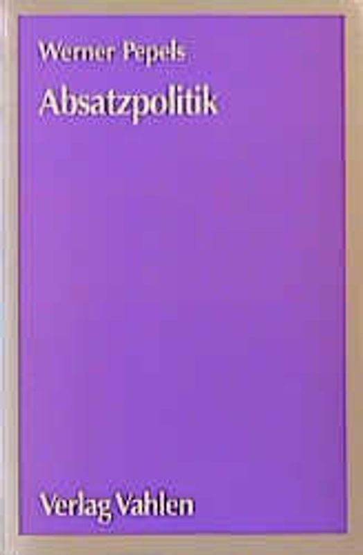 Absatzpolitik
