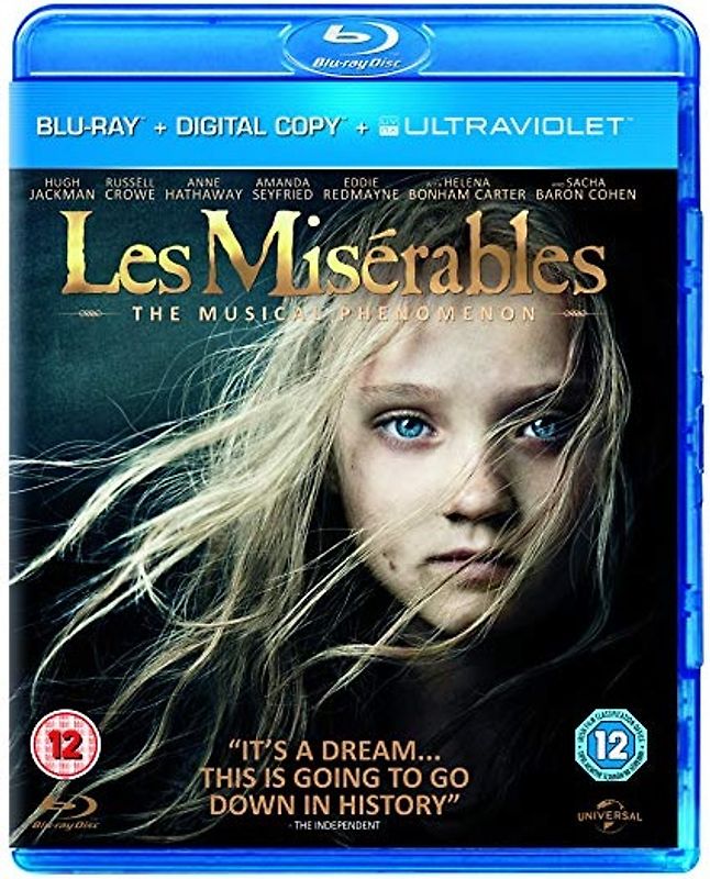 Les Miserables [Blu-ray + Digital Copy + UV Copy] [UK Import] Blu-ray Disc