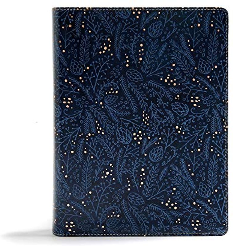 CSB Study Bible, Navy Leathertouch, Indexed: Christian Standard Bible, Navy Leathertouch