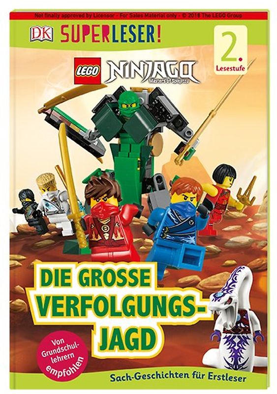SUPERLESER! LEGO® NINJAGO® Die große Verfolgungsjagd
