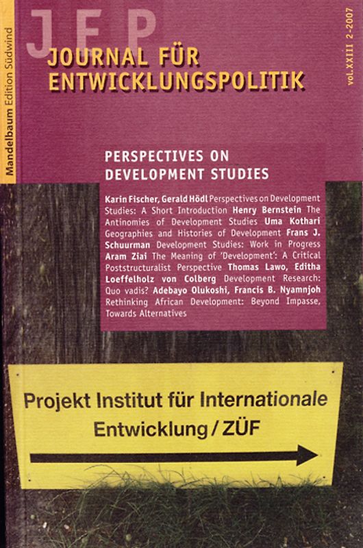 Journal für Entwicklungspolitik 2007/2