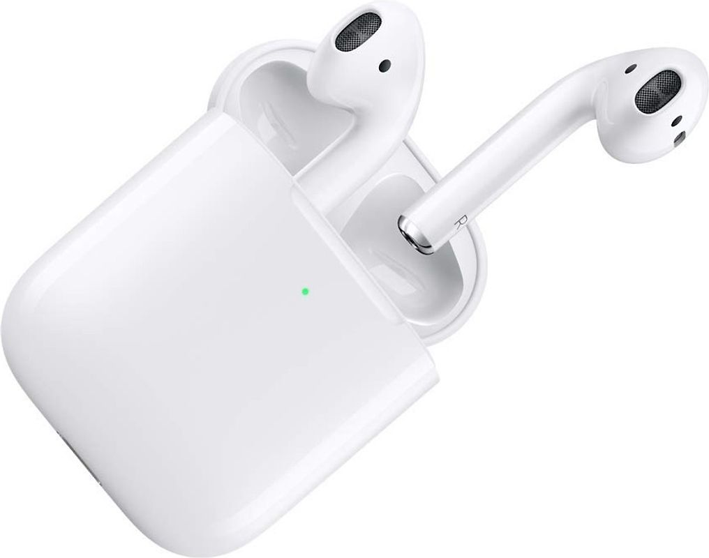 Apple AirPods [2ème génération, avec lightning boitier sans fil] blanc