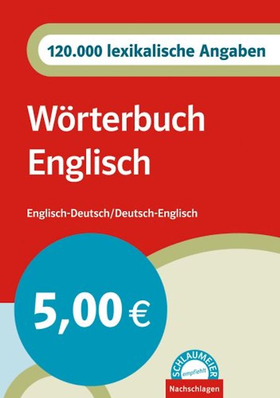 Schlaumeier: Das kleine Englischwörterbuch. Englisch-Deutsch /Deutsch-Englisch