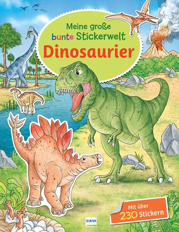 Meine große bunte Stickerwelt - Dinosaurier