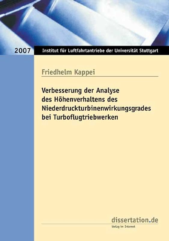 Verbesserung der Analyse des Höhenverhaltens des Niederdruckturbinenwirkungsgrades bei Turboflugtriebwerken