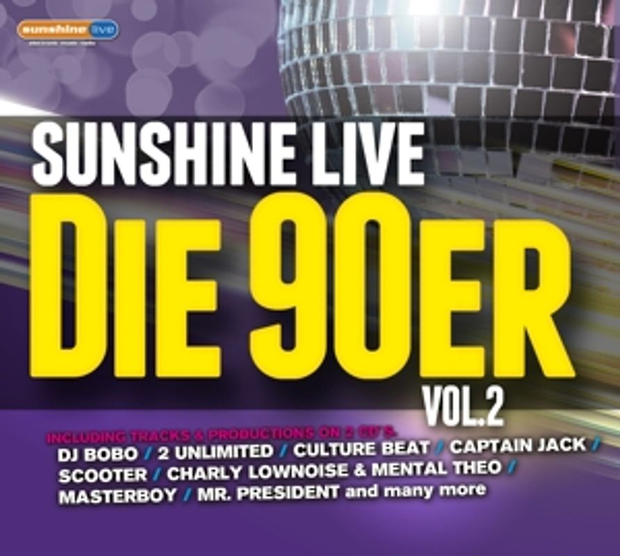 Various - Sunshine Live-Die 90er Vol.2 [2 CDs]