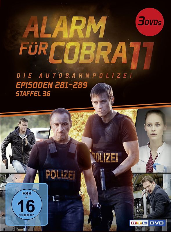 Alarm für Cobra 11 - Staffel 36 (3 Discs) DVD