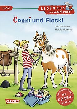 LESEMAUS zum Lesenlernen Stufe 2: Conni und Flecki