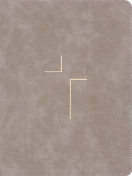 The Jesus Bible, NIV Edition, Leathersoft, Stone, Comfort Print