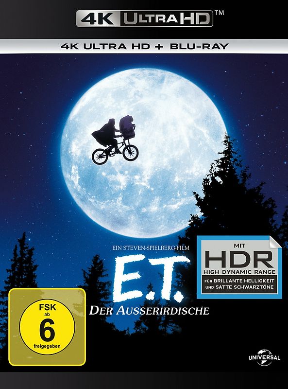 E.T. - Der Außerirdische [inkl. Blu-ray] 4K Ultra HD Blu-ray