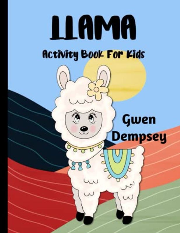 llama Activity Book For Kids