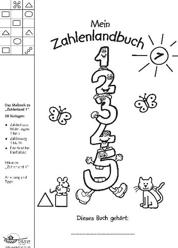 Mein Zahlenlandbuch 1