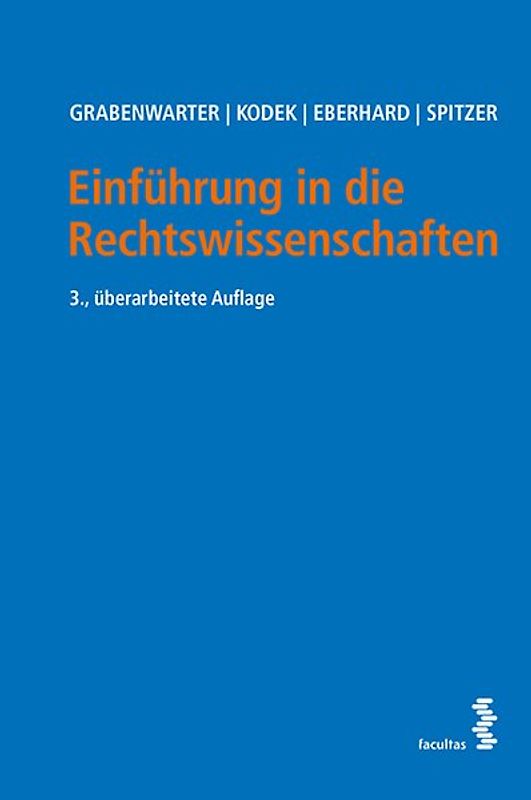 Einführung in die Rechtswissenschaften