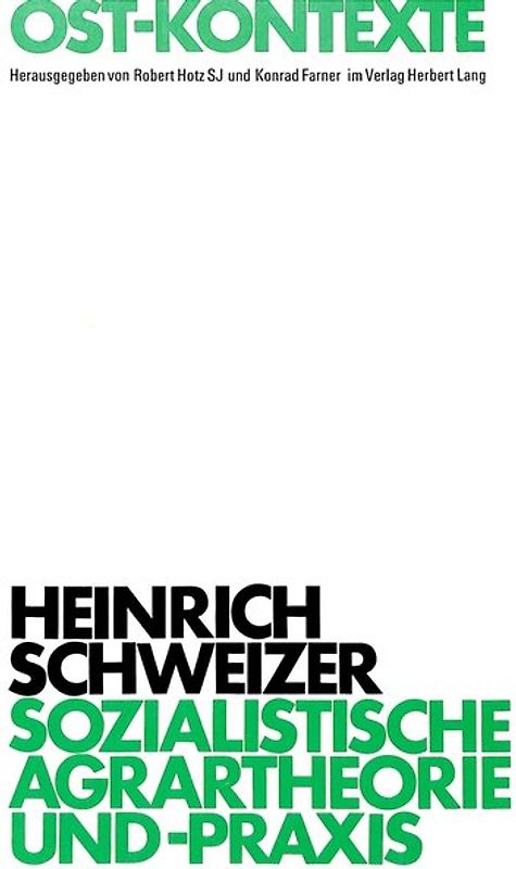 Sozialistische Agrartheorie und Landwirtschaftspolitik in China und der Sowjetunion