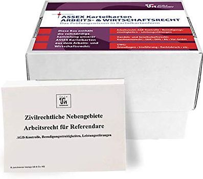 ASSEX Karteikarten Arbeits- & Wirtschaftsrecht: Im Frage- und Antwortsystem aufgebaut (Assessor Karteikarten Nebengebiete)